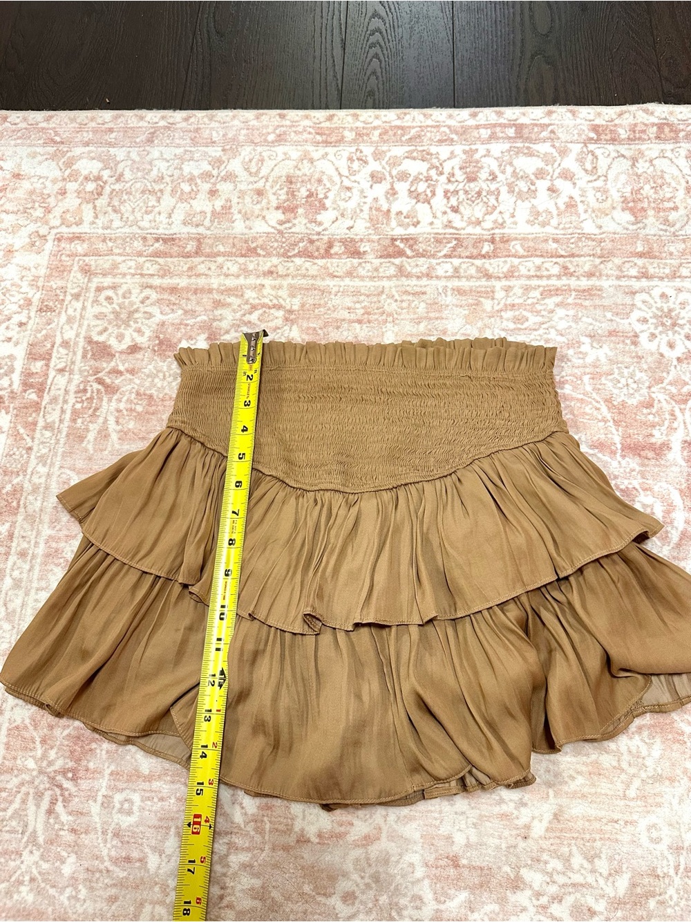 NWOT 🤎 Skort With Ruffles & Built In Shorts - Picture 7 of 7